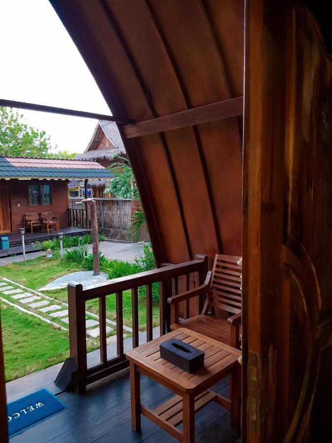 Leaf Coco Bungalow Gili Air Exterior foto